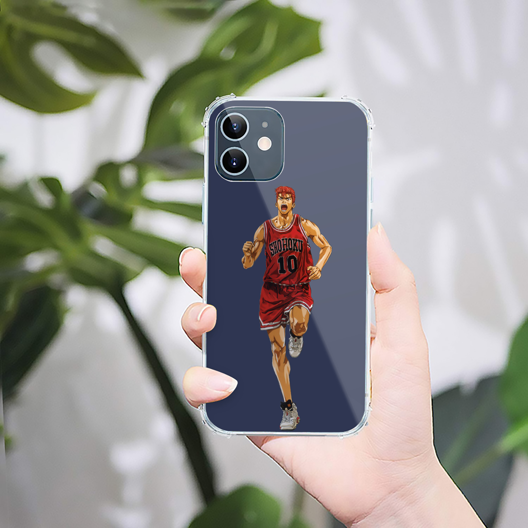 （画像用） SLAM DUNK／スラムダンク 【iPhone 12シリーズ対応】透明スマホケース（クリアソフトケース）